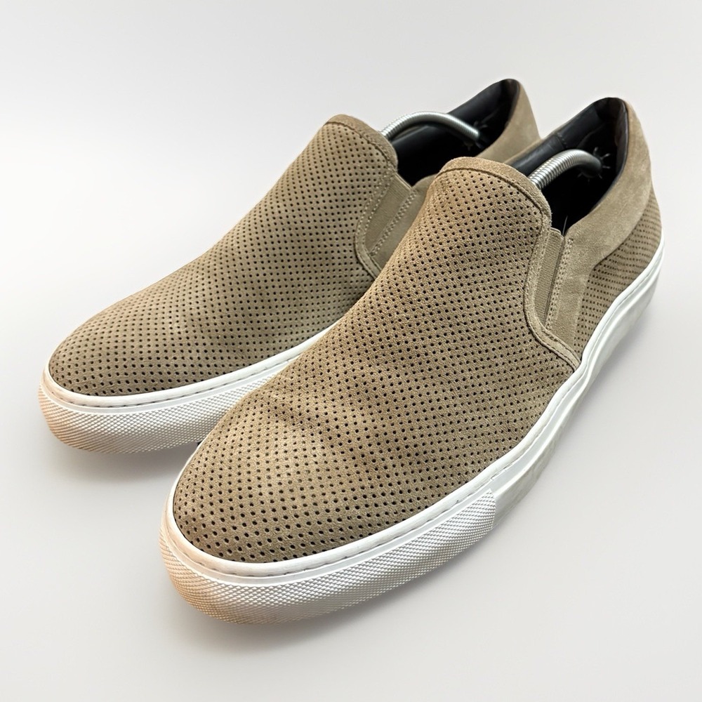 Too Boot New York Adam Derrick Mens‎ 12 Slip On Suede Sneaker Made In Italy